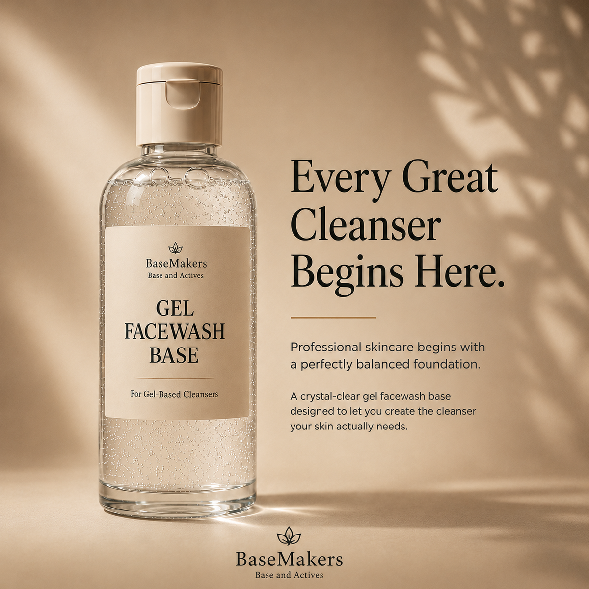 Gel Facewash Base