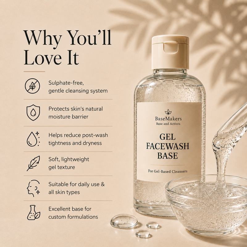 Gel Facewash Base